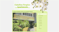 Desktop Screenshot of 455catalinatropics.com